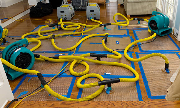 Professional Burst Pipe Water Damage technician working in Stockton, CA